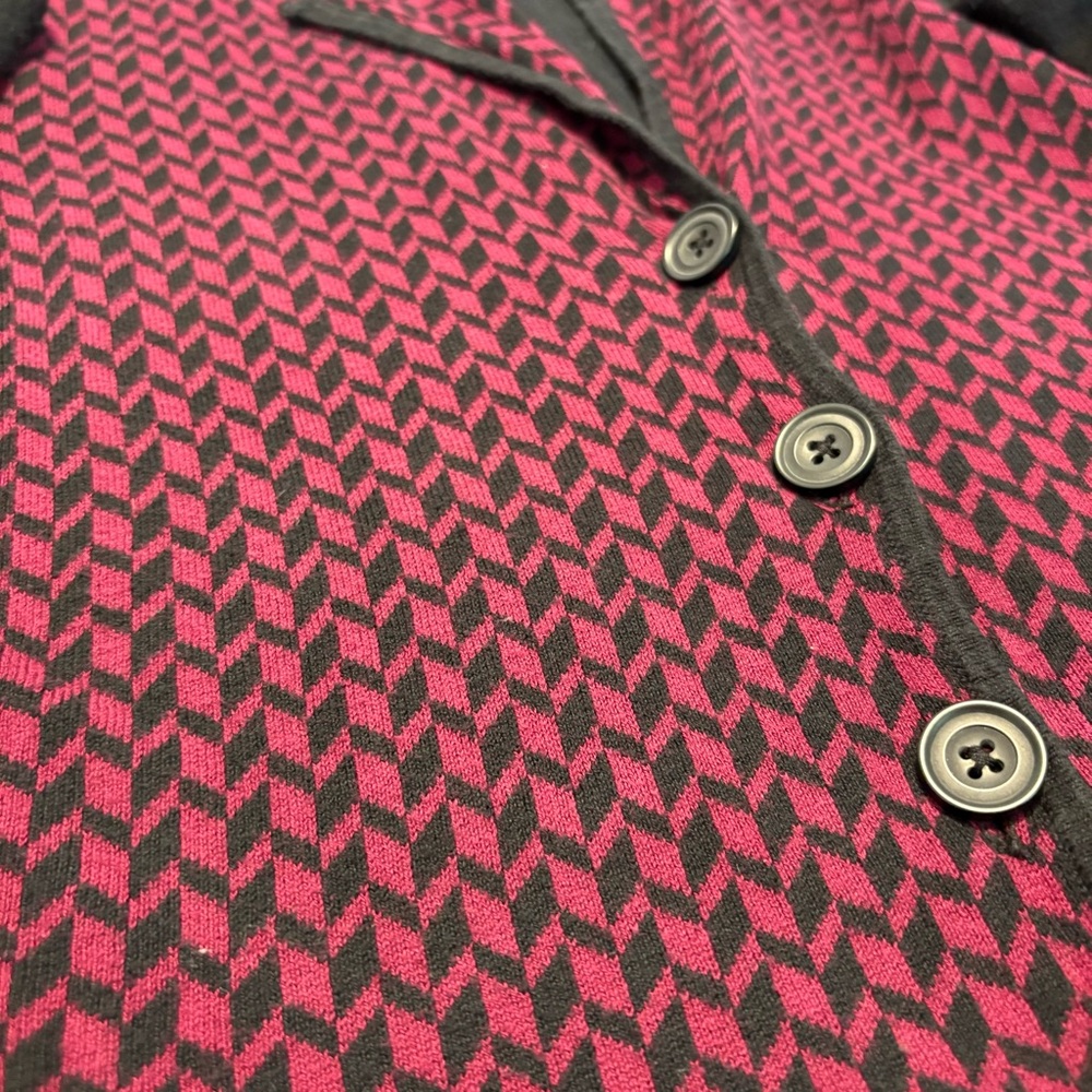 Cleo Patterned Cardigan Size Small - Picture 3 of 6